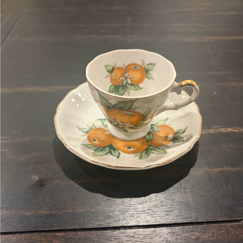 California Orange Blossom Demitasse Teacup